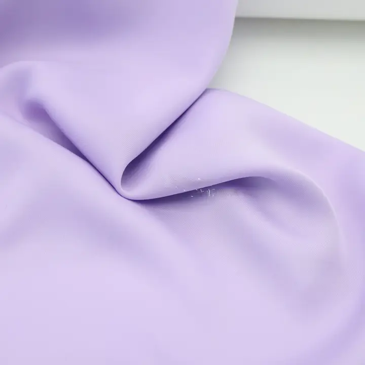 通気性のある軽やかな全棉生地【薄紫色・シャツ・ワイドパンツ・和服用】