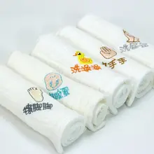 潔麗雅 ベビーフェイスタオル【純綿・ガーゼ・小型・赤ちゃん用】