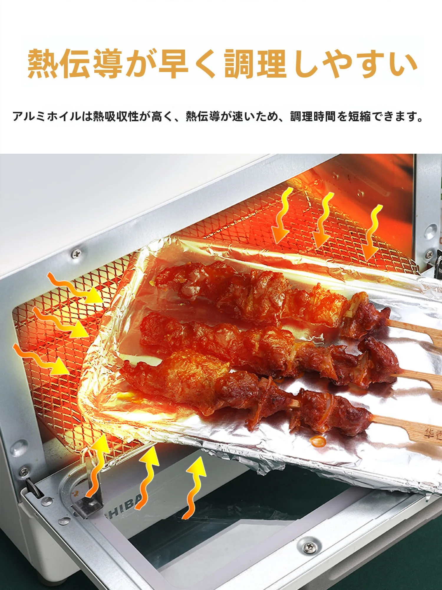 高温対応のアルミホイル焼き用シート：食品グレードで油吸収を実現する家庭用焼き物シート
