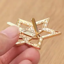 手編みDIYバッグ用金具装飾パーツ【籐編みの掛け飾り・アクセサリー】