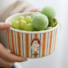 モーミンデザインのフタ付き保存容器【可愛らしいお弁当箱・アウトドア用・家庭用】