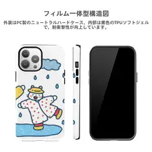 iPhoneやAndroid用 ソフトケース【シンプルデザイン・可愛い・多機種対応】