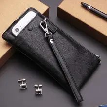 多機能レザー長財布【牛革製・スマートフォン用・大容量】