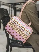 可愛い猫デザインのトートパソコンバッグ【ノートパソコン用・適応サイズ・保护カバー】