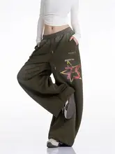 アメリカンビンテージ風カジュアルパンツ【ウエストゴム・秋  冬用・ワイドレッグ・ジャズダンス対応】（セットアップ対応）