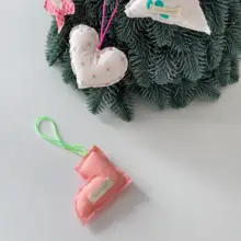 クリスマスツリー装飾用ハンドメイドファブリックDIY素材【韓国風・雰囲気作り用・リース】