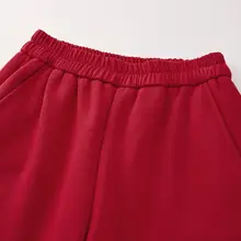 新中式デザインの女児用パンツ【冬用・上着とボトムス】（セットアップ対応）