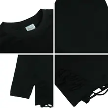 オーバーサイズの長袖Tシャツ【ユニセックス・ダメージデザイン・重ね着対応】