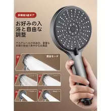 ドイツ 加圧シャワーヘッド ノズルシャワー大出力