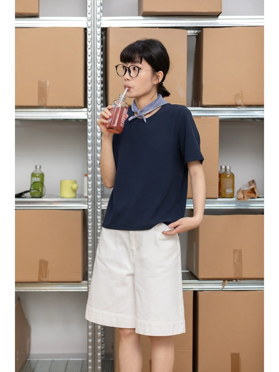 伸びるTシャツの実用性を検証：極上の  柔らかさの七色Tシャツ【直角肩デザイン・高品質・多色展開】