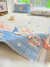 綿製 子供用マットレス保護パッド【シングル・学生寮用・防汚】