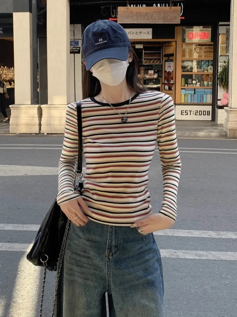 ストライプ長袖Tシャツコレクション