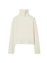 高品質アプロバ毛のロングセラータートルネックニットセーター【冬用・極上の柔らかさ】