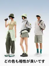 男女兼用 抗菌大帽つき日除けフィッシャーマンハット【夏用・収納可能・アウトドア】