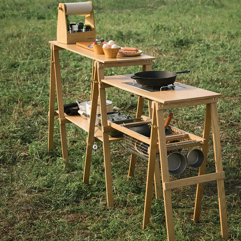 自然と食事を結びつけるには、Naturehikeのアウトドアモバイルキッチンがベスト？