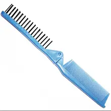 折りたたみ式ヘア編みブラシ【静電気防止・マッサージ機能付き】