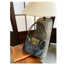 中式復古デザインの刺繍トートバッグ【大容量・肩掛け・レトロスタイル】