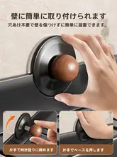 吸盤式壁掛けバスルーム収納ラック【穴あけ不要・洗面台用・洗浄用品収納】