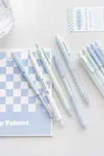 ノック式ゲルボールペン 速乾性 おしゃれ 黒 学生用 勉強用
