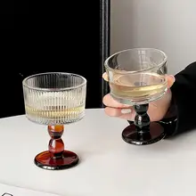 グラス ハイボールグラス ワイングラス シャンパングラス アイスクリームグラス 高級感 INSスタイル