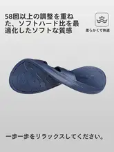 メンズ防滑バススリッパ【厚底・静音・通気性・耐磨】