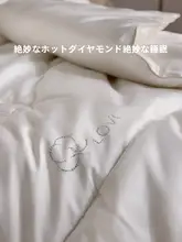 赤ちゃん用抗菌コットン掛け布団【白鹅绒・オールシーズン対応】