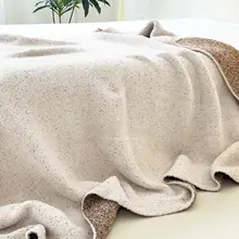 極上の柔らかさの無地サマーブランケット【リビング用・ソファに適した・通年対応】