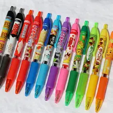 フルーツフレーバーのボールペン【押し出し式・学生用・カラフルデザイン】