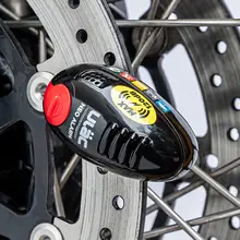 U-Lock バイク用ディスクブレーキアラームロック【防盗・電動自転車・リマインダーコード付き】
