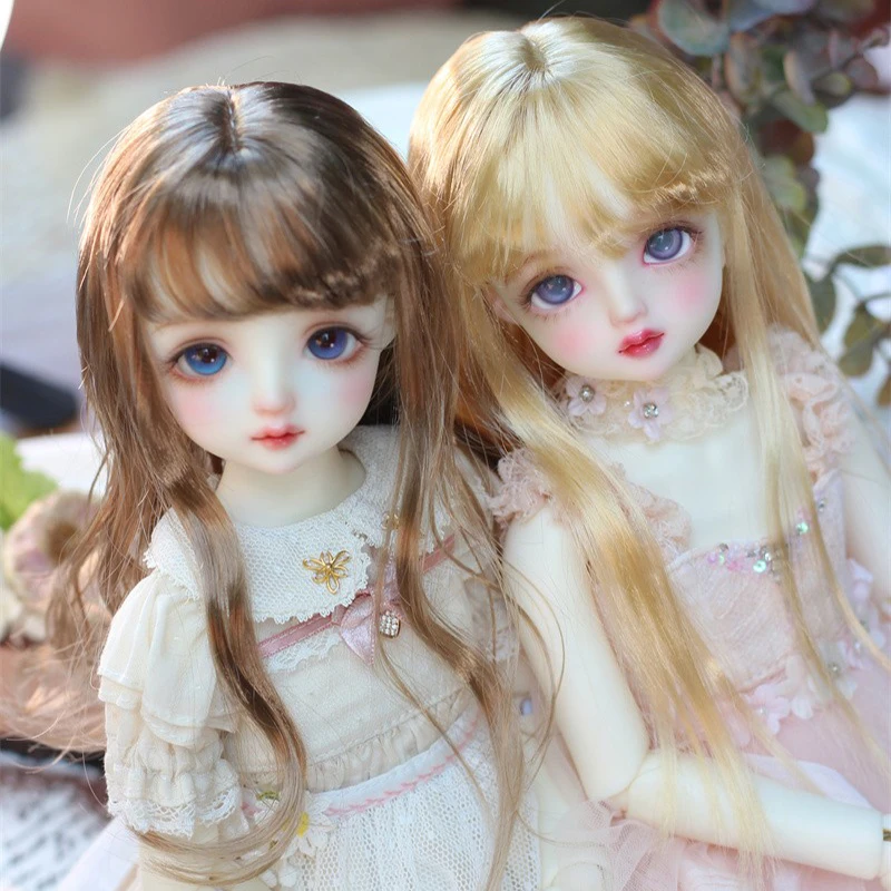 セミロングギャルにぴったりの中長髪ウィッグ｜三万院长 ミルクシルク素材セットアップ対応