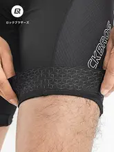 ロックブラザーズ メンズ自転車用サイクリングショーツ【春夏用・ウエスト平ゴム・メッシュポケット付き】