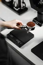 コーヒー用電子秤【流速モニター・デジタル表示・タイマー機能】
