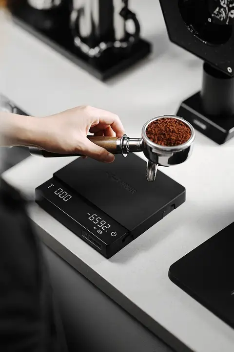 コーヒー用電子秤【流速モニター・デジタル表示・タイマー機能】