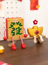 アート座姿置物【デスクや書棚の装飾に最適・ユニークデザイン】