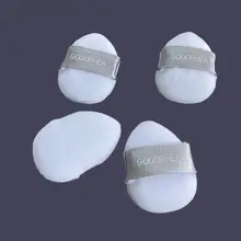 ミニ指用ベルベットパウダーパフ【化粧仕上げ用・クリスタルベルベット】