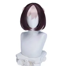 特別なコスプレ用ウィッグ【ウマ娘・分体編み・ショートボブ】