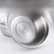 304ステンレス鋼製 キッチン用丸型ボウル【厚手・深型・食品グレード・調理用】
