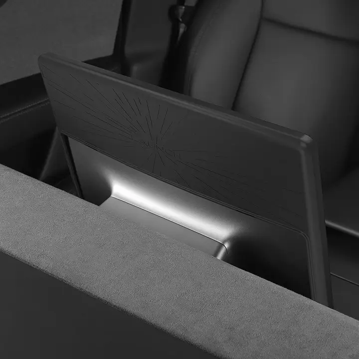 テスラ用 中央ナビゲーションスクリーン保護カバー【全包シリコンフレーム・内装用】