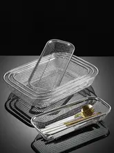 ステンレス製 箸収納バスケット【食器洗浄機対応・カトラリー用・衛生的】