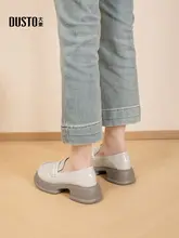 シンプルで快適なレディースローファー【ペタンコ・太めヒール・2wayデザイン】（セットアップ対応）