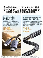 高品質HDMIケーブル【二点ゼロ・コンピュータ用・4K対応・延長用】