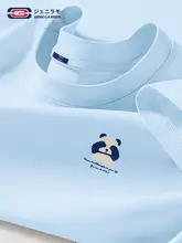 カジュアルな半袖Tシャツ【ペア対応・ライトブルー・シンプルデザイン】（セットアップ対応）