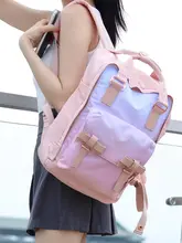 ドーナツ型リュックサック【大容量・通勤・旅行・学生用・石色】