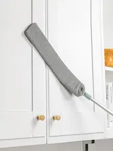 家庭用隙間ほこり取りダスター【長柄・ソファ下清掃用】