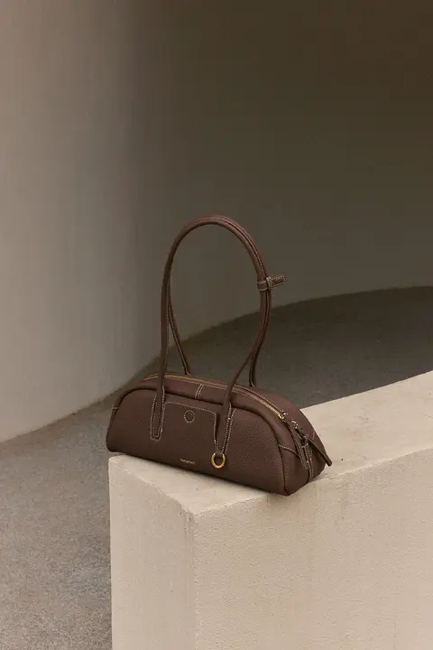 ボストンハンドバッグ【小型・ボウリングスタイル・肩掛け・手提げ】