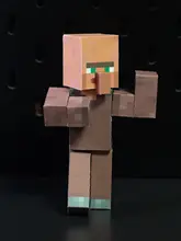 可動式マグネットキャラクター ペーパーアートモデル【アイアンゴーレム・手作り・コレクション用】