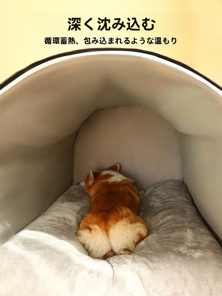 大型犬用冬期保暖ハウス：kimpets GW0902 三層構造の実用性と設置ガイド