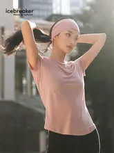 極上の柔らかさ メリノウール レディース 半袖Tシャツ【通気性・速乾・アウトドア用】