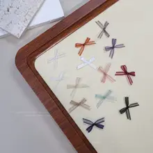 多色装飾用 欧根纱リボンネイルアート【立体布製レースデザイン】