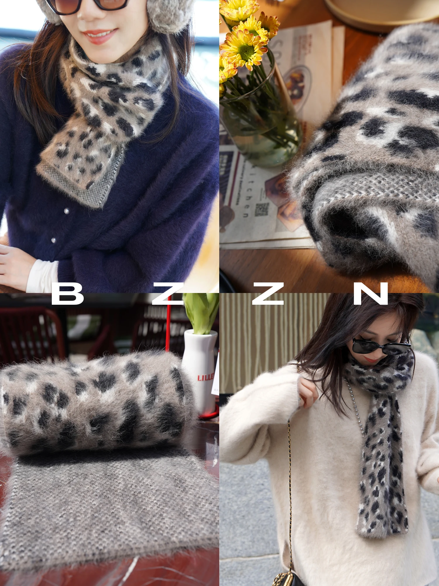 マフラー スヌード は何か？そして、なぜ今、レオパード柄のニットマフラーが注目されているのか？